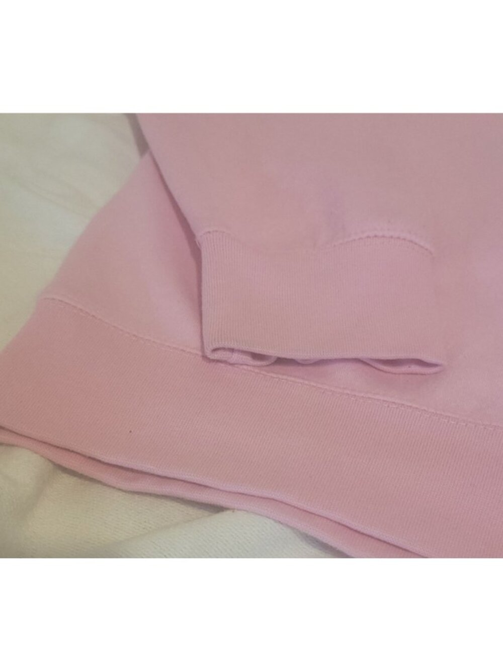 Vtg Detroit Michigan Good Vibes Graphic Pink Sweatshirt XL Surfside 1984 Cotton - Picture 11 of 13